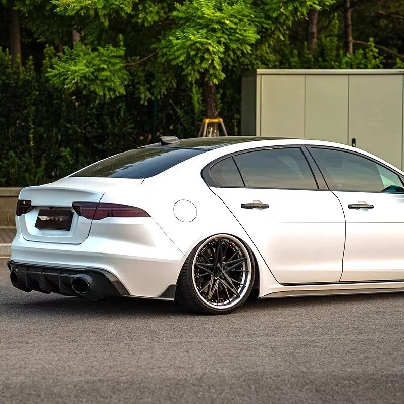 RS Style New Rear Diffuser for XEL Bumper Lip Splitters Body Kits with Exhaust Cut-Outs Car Bumpers